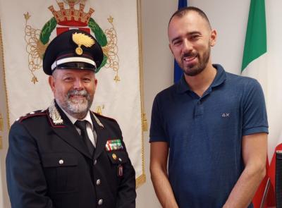 Matelica saluta il tenente Paolo Rinaldi: in pensione dopo anni di servizio nell'Arma dei Carabinieri