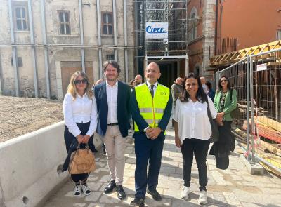 Visso, aperto il tunnel di sicurezza: parte la ricostruzione del centro storico