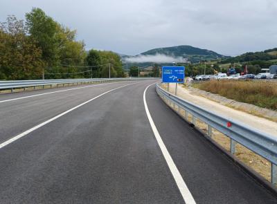 Muccia, aperta la nuova bretella di collegamento tra Statale 209 e SS77Var "Della Val di Chienti" (FOTO)