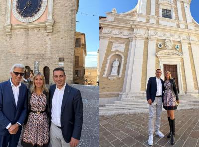 Macerata, Buldorini accoglie Silvia Sardone: "Un Cpr nelle Marche, chi delinque non può restare impunito"