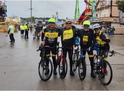 Da Recanati a Monaco: 908 km in bici per brindare all’Oktoberfest (FOTO)