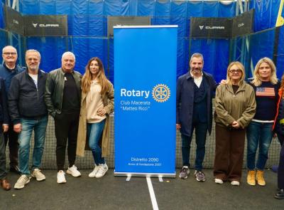 Macerata, padel e tennis per l'Anffas: grande partecipazione al Torneo del Rotary Club Matteo Ricci