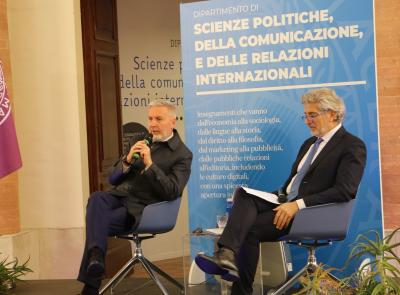 Macerata, l'ex ministro Lorenzo Guerini inaugura i corsi del Dipartimento di Scienze politiche