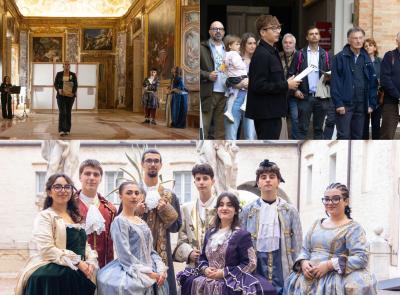 Macerata, record di visite: Palazzo Buonaccorsi accoglie quasi 3000 persone per le Giornate Fai