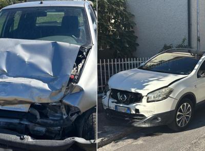 Macerata, danneggia un'auto parcheggiata e fugge dopo l'incidente