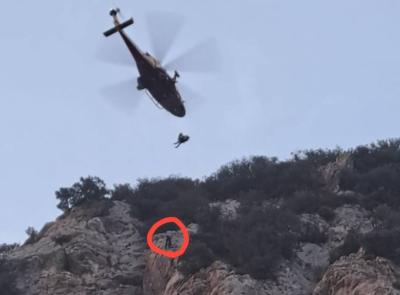 Precipita durante l'arrampicata a Gelagna Alta: donna soccorsa con elicottero