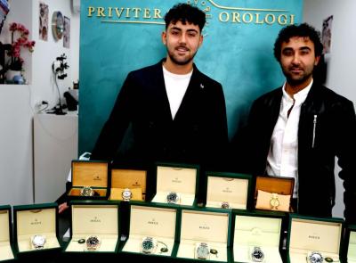 Il tempio del Rolex a Macerata, i fratelli Privitera: "E-commerce e mercato estero, così riscriviamo le regole dell'orologeria" (FOTO e VIDEO)