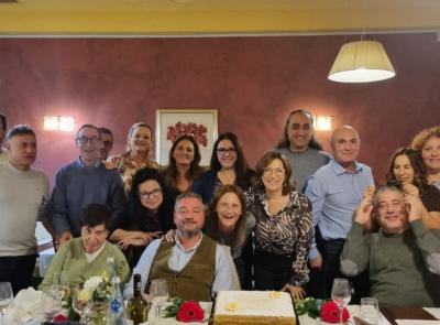 Mezzo secolo d’amicizia: i cinquantenni di Urbisaglia e Colmurano si ritrovano