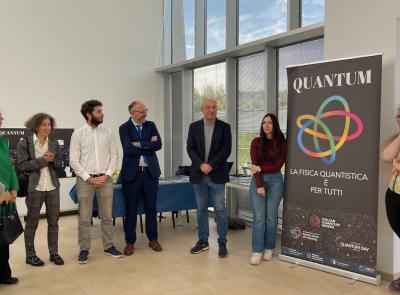Università di Camerino, inaugurata la mostra "Quantum: la fisica quantistica è per tutti"