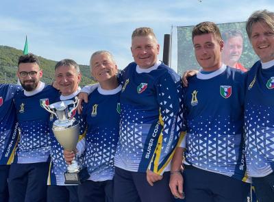 Supercoppa "Pierluigi Pascolini": dominio di Macerata e Perugia nel lancio della ruzzola e del rulletto