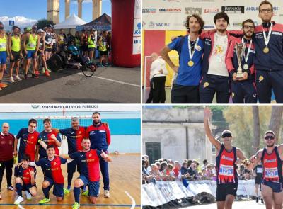 Weekend da record per Anthropos: Baldelli nuovo primatista italiano nella mezza maratona e doppio podio nel calcio a 5