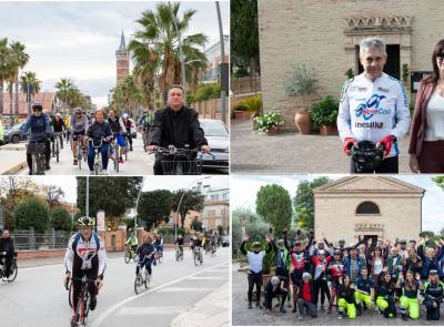Civitanova, la Pedalata dei Santi chiude una Primavera in Bici da record Civitanova, la Pedalata dei Santi chiude una Primavera in Bici da record