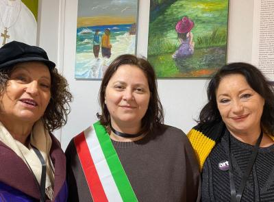 L'arte civitanovese a Parigi: Rosanna Ciminari al Carrousel du Louvre L'arte civitanovese a Parigi: Rosanna Ciminari al Carrousel du Louvre