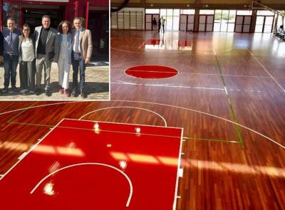 Tolentino, il Palasport Chierici torna alla comunità: efficientamento energetico, parquet, e nuovi impianti