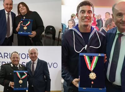 Il grande sport marchigiano brilla a Roma: quattro Collari d’Oro per gli atleti della regione