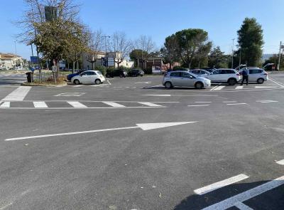 Morrovalle, nuova viabilità a Trodica: modificato l’accesso al piazzale della pasticceria Spreca per più sicurezza