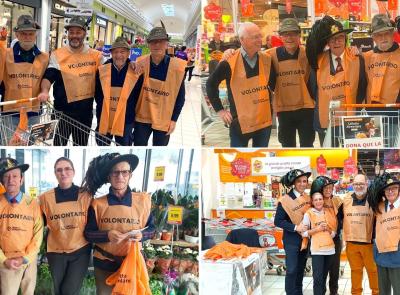 Macerata, bersaglieri e alpini uniti nella solidarietà: 62 tonnellate di cibo raccolte per la Colletta Alimentare