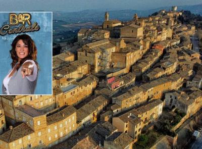 Vetrina nazionale per Treia: la città protagonista di "Bar Centrale" con Elisa Isoardi