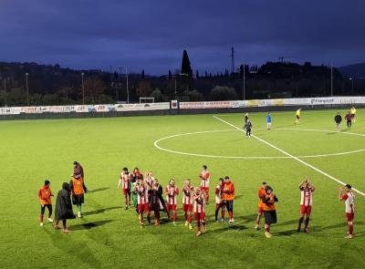 Aurora Treia espugna Colli con un 1-2 e allunga in vetta nel Girone B