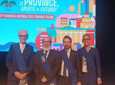Parcaroli a Lecce all'Assemblea UPI: "Macerata provincia virtuosa. Ora più risorse per funzioni fondamentali"
