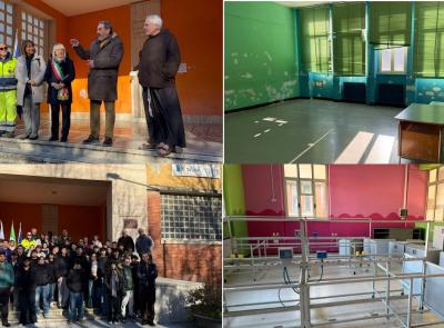 Sn Severino, ritorno alla normalità: il "Divini" lascia la sede provvisoria e riconsegna il plesso al Comune