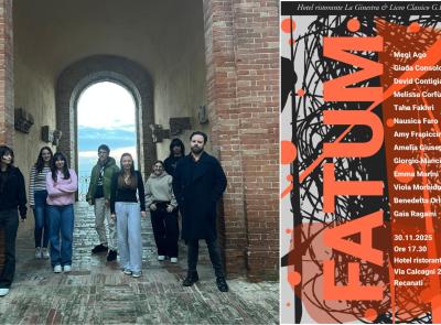 Recanati, quando l'incisione incontra il "Fatum": le opere del Liceo Leopardi in mostra all'Hotel Ginestra