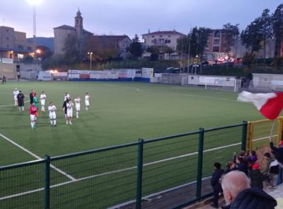 Aurora Treia pareggia 1-1 con Elpidiense Cascinare: Cirrottola segna il settimo gol consecutivo