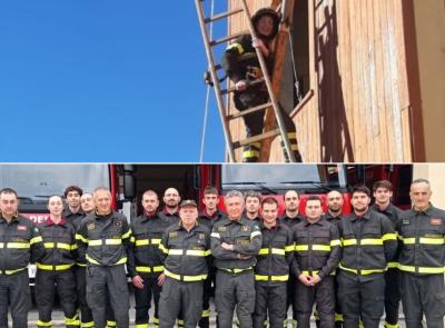 Apiro, entrano in servizio 13 nuovi vigili del fuoco: completato il corso di formazione