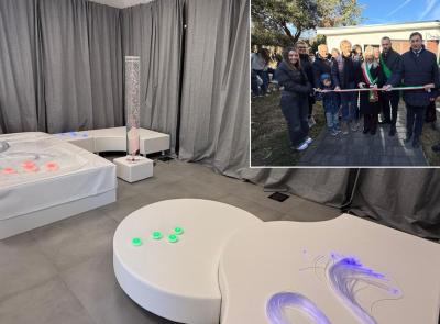 San Severino, inaugurato lo spazio snoezelen: uno dei primi della Regione per le persone con fragilità