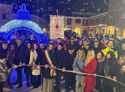 Potenza Picena, inaugurata la nuova piazza Matteotti. Tartabini: "Un'opera attesa, fortemente voluta"