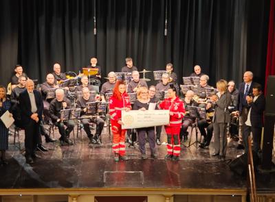 Caldarola, l'orchestra "Insieme per gli altri" festeggia 6 anni di vita: raccolti fondi per la Croce Rossa di Tolentino