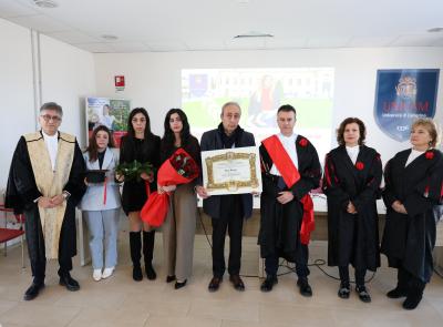 Unicam ricorda Giada Sambito: l'Ateneo conferisce la laurea alla memoria
