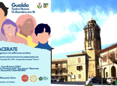 Gualdo, violenza di genere e sofferenza emotiva: un incontro divulgativo al Teatro Nuovo
