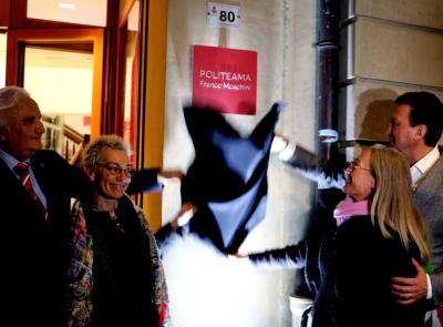 "Franco Moschini continuerà a vivere in mezzo a noi": il Politeama di Tolentino avrà il nome del mecenate (FOTO e VIDEO)