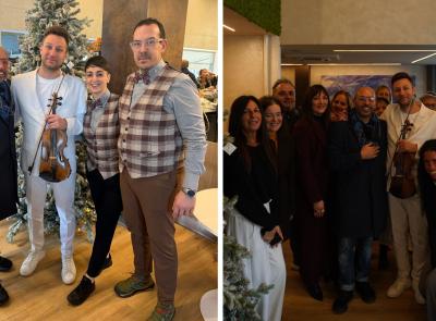 Colazione musicale alla Pasticceria Ternana: oltre 300 presenze per il concerto del violinista Alessandrini