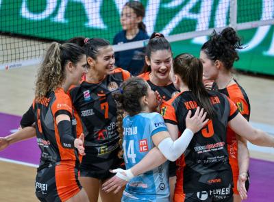 Cbf Balducci avanti 0-2, poi la Honda Cuneo ribalta: decide Diop al quinto