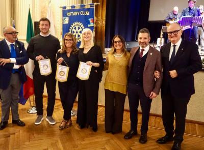 Natale in musica per il Rotary Club Macerata "Matteo Ricci":  tre nuovi soci entrano nella famiglia rotariana