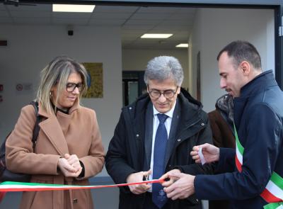 Matelica, taglio del nastro per il nuovo polo di Bioscienze e Medicina Veterinaria: l'ex Saipem rinasce