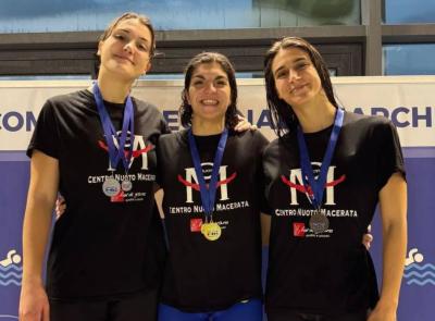 Centro Nuoto Macerata domina il Salvamento regionale: tre ori per Maria Chiara Cera