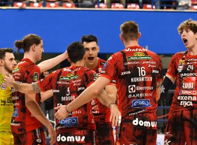 La Lube vince il derby contro Grottazzolina: seconda vittoria di fila in campionato