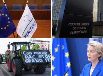 Accordo Ue-Mercosur, stop dell’Eurocamera: il testo va alla Corte di giustizia Ue