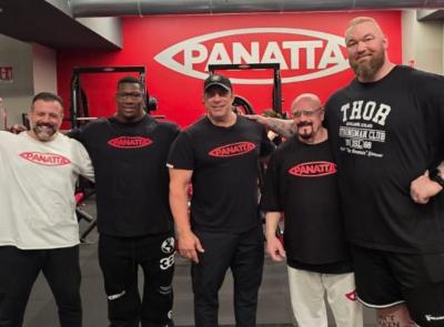 La Montagna di Game of Thrones ad Apiro: Björnsson visita Panatta