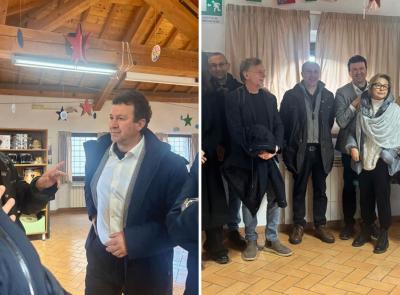 Tolentino, il tetto del nuovo ospedale pronto per giugno. Calcinaro: "Il punto di primo intervento resterà aperto H24"