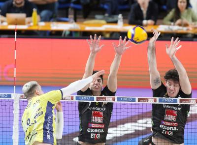 Lube Civitanova-Modena 2-3: ko al tie break, Davyskiba mvp, playoff Superlega più lontani