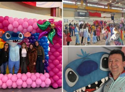 Tolentino, tra coriandoli, maschere e un sindaco-Stitch: il PalaChierici si "traveste" per il Carnevale (VIDEO e FOTO)