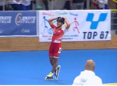 Skyroller Macerata: oro e argento ai Campionati Italiani Indoor con Sante Pacioni