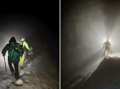 Soccorso Alpino salva escursionista 73enne disperso nella nebbia sul Monte Sibilla