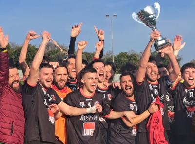 Aurora Treia vince Coppa Italia Promozione 3-0 sulla Castelfrettese, primo storico trofeo imbattuta