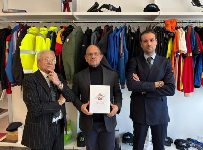 Il commissario Castelli in visita alla Cbf Balducci: "Un modello di rinascita per l'entroterra"