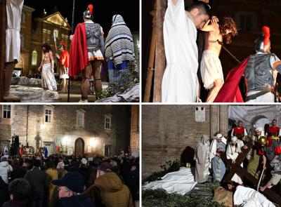 Matelica, successo e partecipazione per la tradizionale Via Crucis